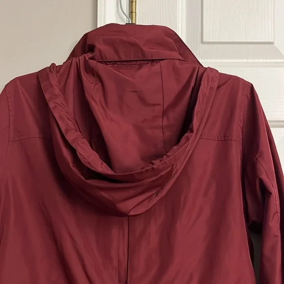 a new day Target lined hooded water-resistant coat size M women’s EUC - Picture 6 of 7